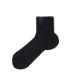 Hybrid rib socks SS "Made In JAPAN""mita sneakers" black out