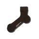 Hybrid rib socks SS "Made In JAPAN" dark brown